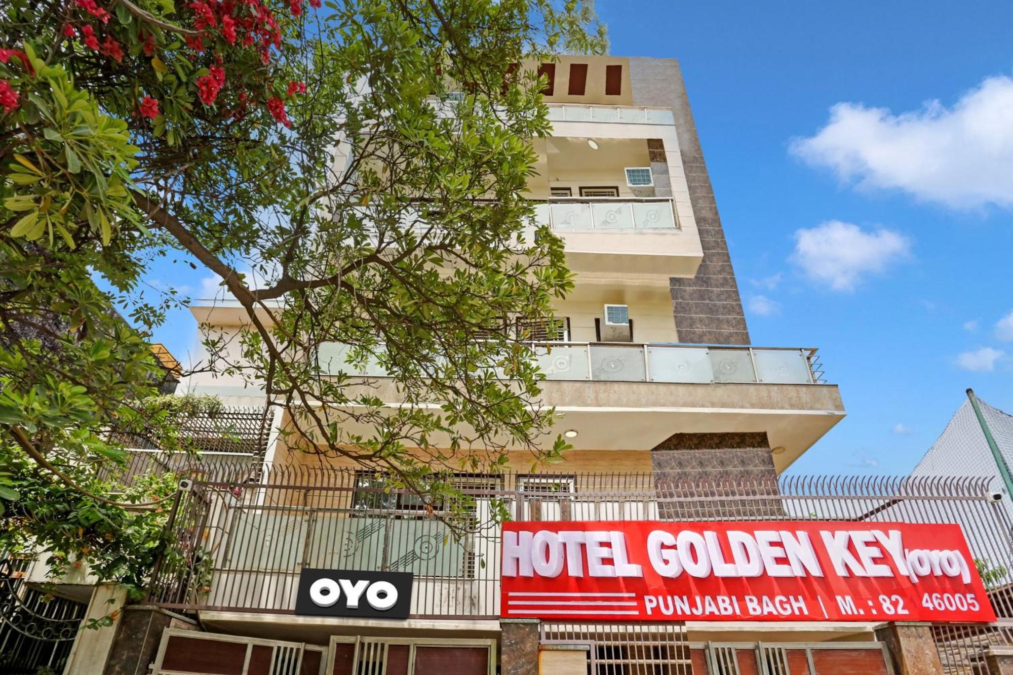 Hotel O Golden Key Inn Punjabi Bagh New Delhi Exterior foto