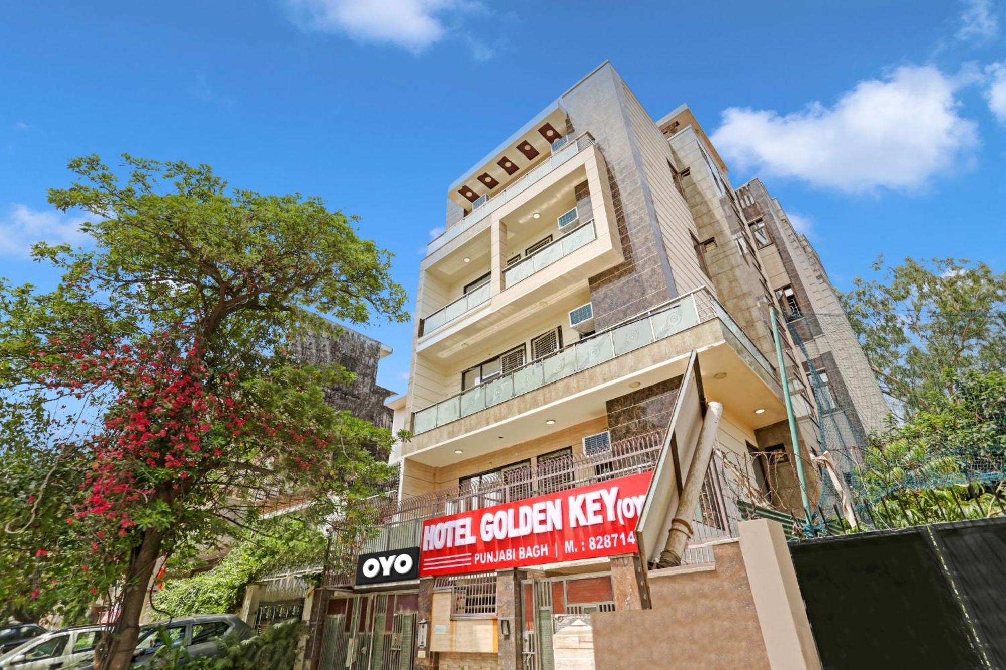 Hotel O Golden Key Inn Punjabi Bagh New Delhi Exterior foto
